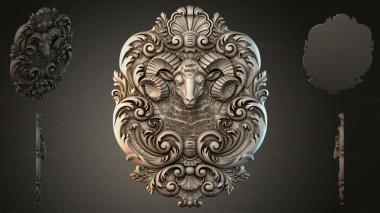 Cartouches KRTI_007350 3d model