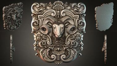 Cartouches KRTI_007355 3d model