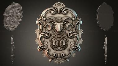 Cartouches KRTI_007393 3d model