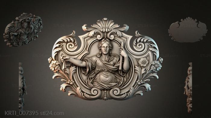 Cartouches (KRTI_007395) 3D models for cnc