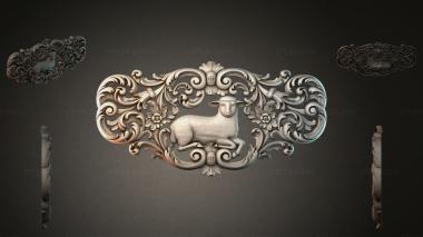 Cartouches KRTI_007407 3d model