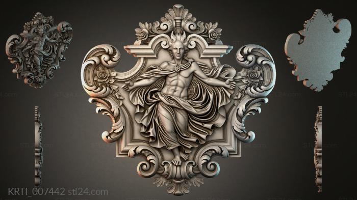 Cartouches (KRTI_007442) 3D models for cnc