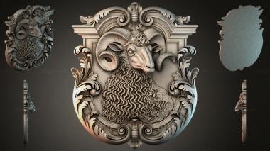 Cartouches KRTI_007502 3d model