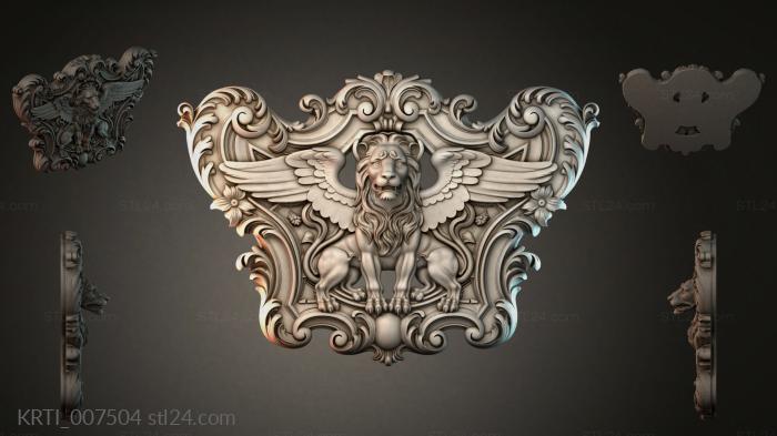 Cartouches (KRTI_007504) 3D models for cnc