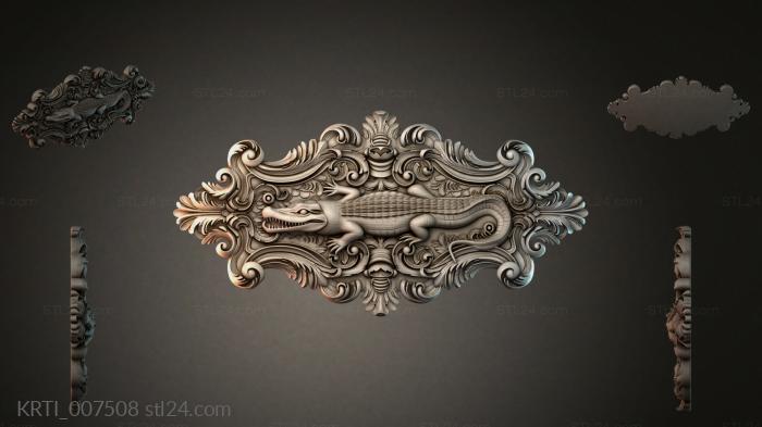 Cartouches (KRTI_007508) 3D models for cnc