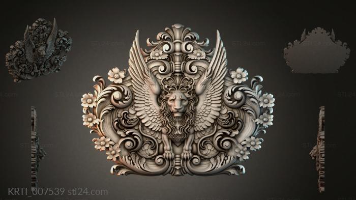 Cartouches (KRTI_007539) 3D models for cnc