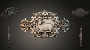 Cartouches KRTI_007595 3d model