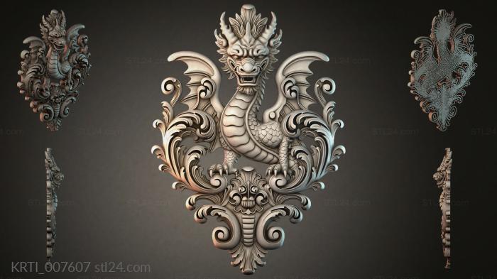 Cartouches (KRTI_007607) 3D models for cnc
