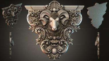 Cartouches KRTI_007614 3d model