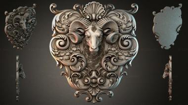 Cartouches KRTI_007630 3d model