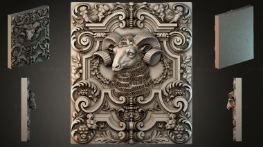 Cartouches KRTI_007662 3d model
