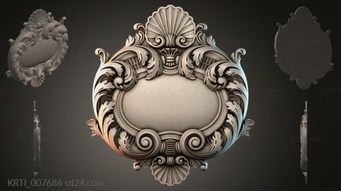 Cartouches (KRTI_007686) 3D models for cnc