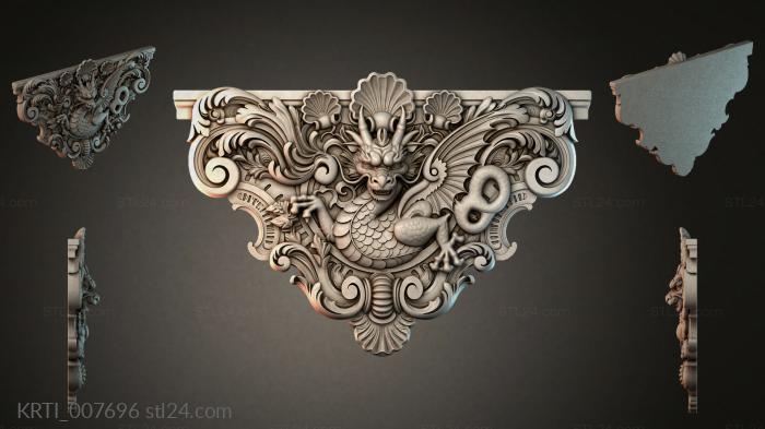 Cartouches (KRTI_007696) 3D models for cnc