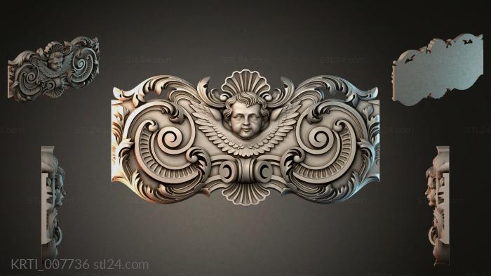 Cartouches (KRTI_007736) 3D models for cnc