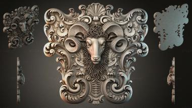 Cartouches KRTI_007771 3d model