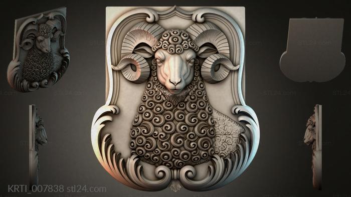 Cartouches (KRTI_007838) 3D models for cnc