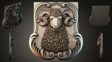 Cartouches KRTI_007838 3d model