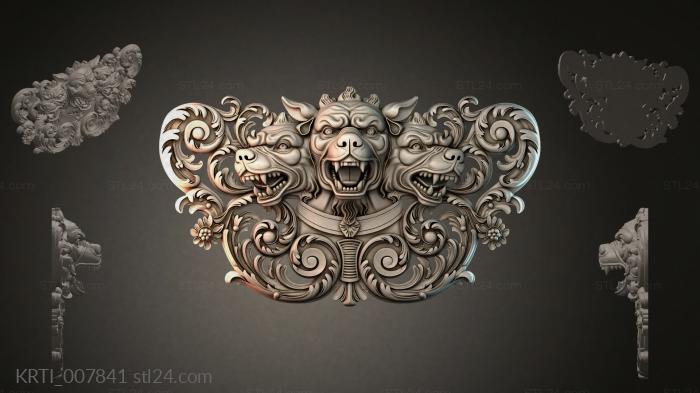 Cartouches (KRTI_007841) 3D models for cnc