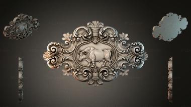 Cartouches KRTI_007855 3d model