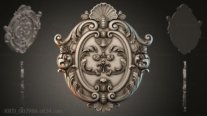 Cartouches (KRTI_007986) 3D models for cnc