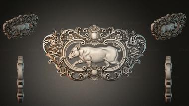 Cartouches KRTI_007991 3d model