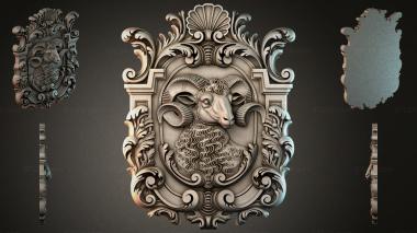 Cartouches KRTI_007992 3d model