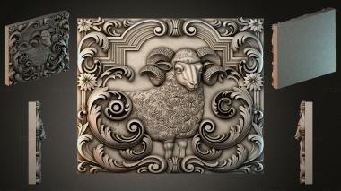 Cartouches KRTI_007994 3d model