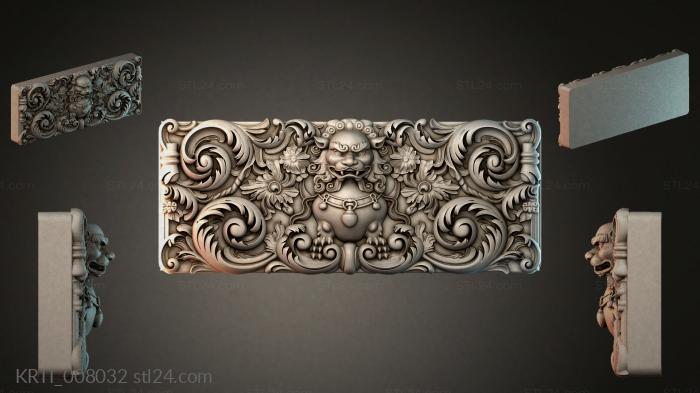 Cartouches (KRTI_008032) 3D models for cnc