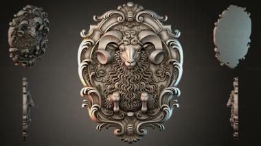 Cartouches KRTI_008033 3d model