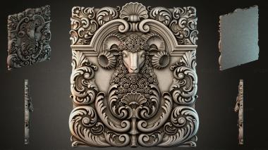 Cartouches KRTI_008040 3d model