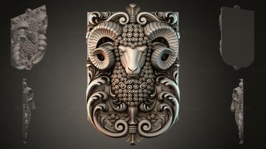 Cartouches KRTI_008060 3d model