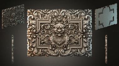 Cartouches KRTI_008080 3d model