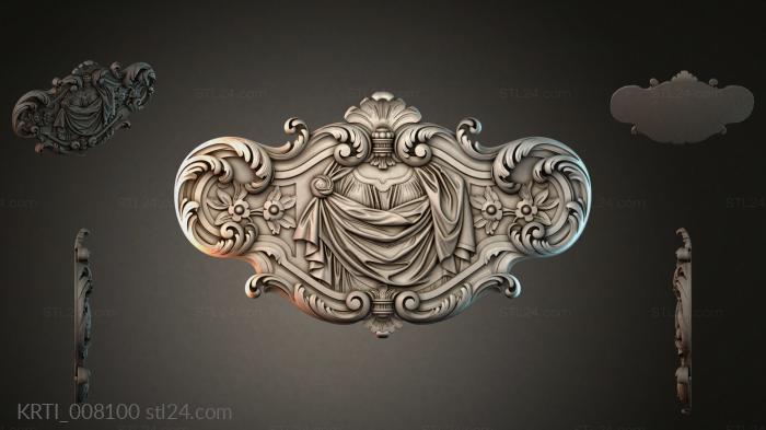 Cartouches (KRTI_008100) 3D models for cnc