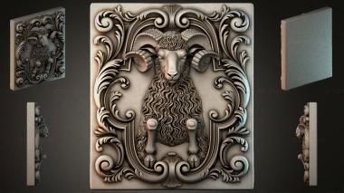 Cartouches KRTI_008177 3d model