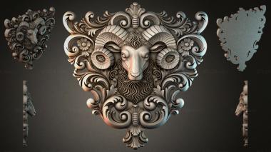 Cartouches KRTI_008307 3d model
