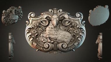 Cartouches KRTI_008345 3d model