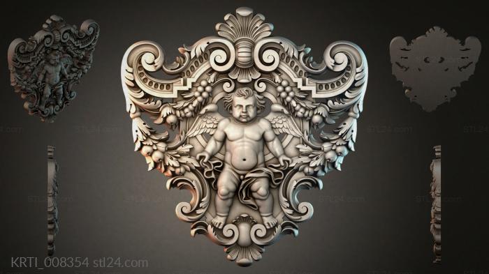 Cartouches (KRTI_008354) 3D models for cnc
