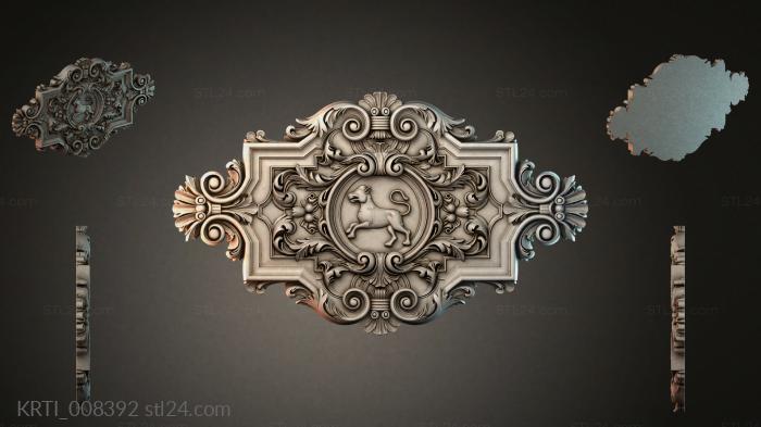 Cartouches (KRTI_008392) 3D models for cnc