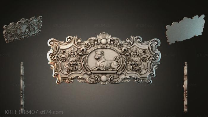 Cartouches (KRTI_008407) 3D models for cnc