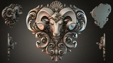 Cartouches KRTI_008431 3d model