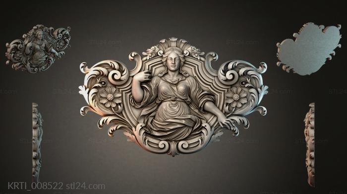 Cartouches (KRTI_008522) 3D models for cnc