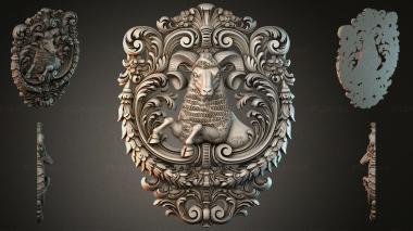 Cartouches KRTI_008578 3d model