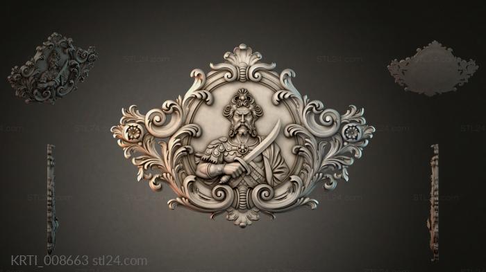 Cartouches (KRTI_008663) 3D models for cnc
