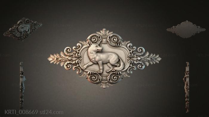 Cartouches (KRTI_008669) 3D models for cnc
