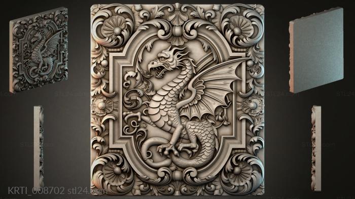 Cartouches (KRTI_008702) 3D models for cnc