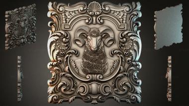Cartouches KRTI_008759 3d model