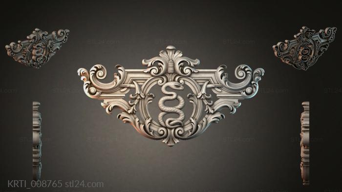 Cartouches (KRTI_008765) 3D models for cnc