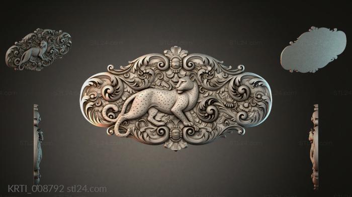 Cartouches (KRTI_008792) 3D models for cnc