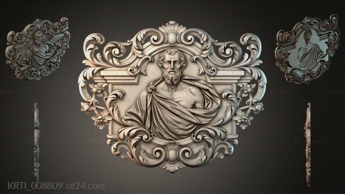 Cartouches (KRTI_008809) 3D models for cnc
