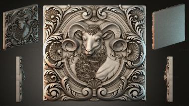 Cartouches KRTI_008830 3d model